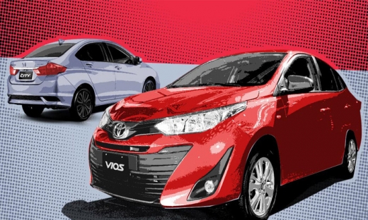 Phân khúc xe hạng B tháng 7: Toyota Vios bán chạy, Honda City ‘thất thế’