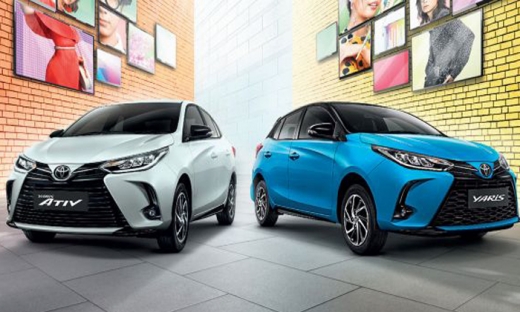 Toyota Yaris và Yaris Ativ mới ra mắt Thái Lan, giá từ 400 triệu đồng