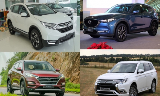 Xếp hạng xe CUV tháng 12/2020: Honda CR-V 'lên đồng', vượt Mazda CX-5