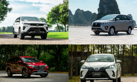 Toyota Việt Nam giảm giá đồng loạt nhiều mẫu xe