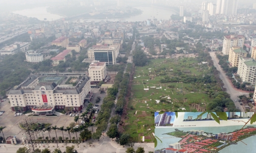 Cận cảnh khu đô thị Trũng Kênh hơn 3.200 tỷ đang bỏ hoang cạnh UBND quận Hoàng Mai