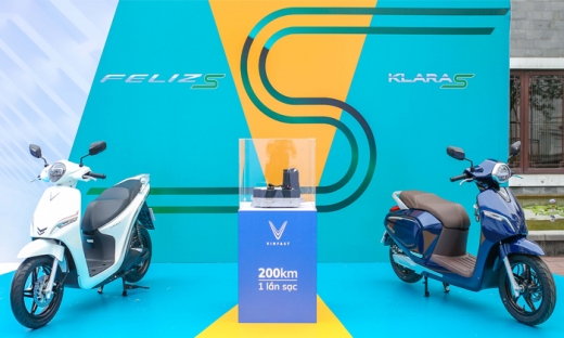 5 mẫu xe máy điện của VinFast chạy được 200 km sau một lần sạc