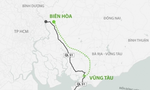 Dừng thực hiện dự án đường cao tốc Biên Hòa - Vũng Tàu theo phương thức PPP