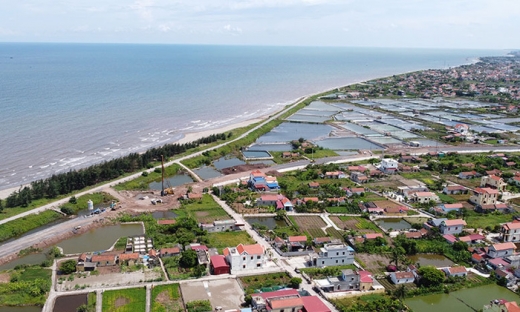 Toàn cảnh 65km đường ven biển Nam Định hơn 2.650 tỷ đồng đang thành hình