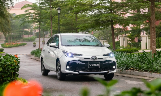 10 mẫu xe đắt khách tháng 1/2024: Toyota Vios tụt sâu, Honda CR-V góp mặt