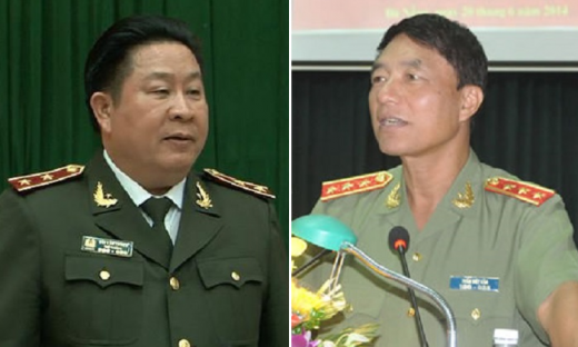 2 cựu Thứ trưởng Bộ Công an Bùi Văn Thành và Trần Việt Tân bị khởi tố