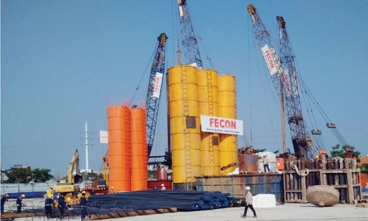 FECON trúng thêm gói thầu lớn tại dự án ô tô Vinfast và thép Hòa Phát Dung Quất