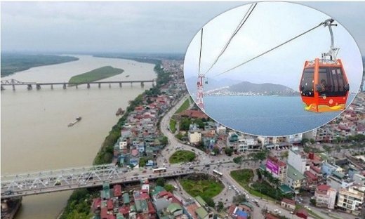 Hà Nội bác đề xuất làm cáp treo dài 5km vượt sông Hồng