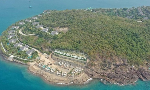 Lấn vịnh Nha Trang, chủ dự án khu du lịch đảo Hòn Tằm bị phạt 117 triệu đồng