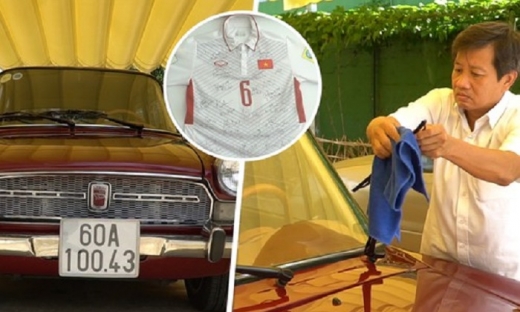 Một doanh nghiệp Hà Nội chi 4 tỷ mua ô tô cổ và kỷ vật của ông Đoàn Ngọc Hải