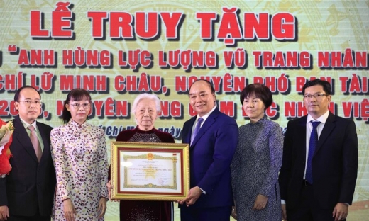 'Người buôn tiền lịch sử' Lữ Minh Châu được truy tặng danh hiệu Anh hùng lực lượng vũ trang
