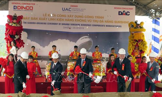 Chính thức khởi công nhà máy sản xuất linh kiện máy bay 170 triệu USD tại Đà Nẵng