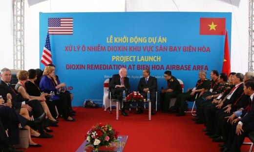 Dự án xử lý dioxin trị giá 390 triệu USD tại sân bay Biên Hòa chính thức khởi động