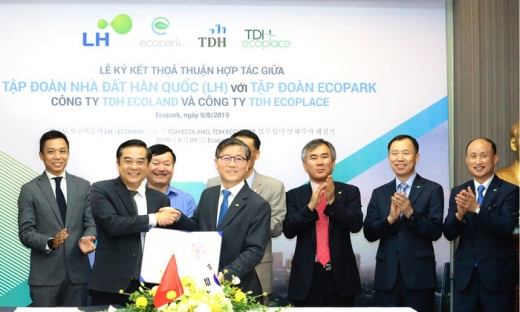 Ecopark bắt tay đại gia Hàn Quốc làm KCN sạch 140ha tại Hưng Yên