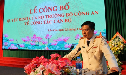 Tân Giám đốc Công an tỉnh Lào Cai vừa được bổ nhiệm là ai?
