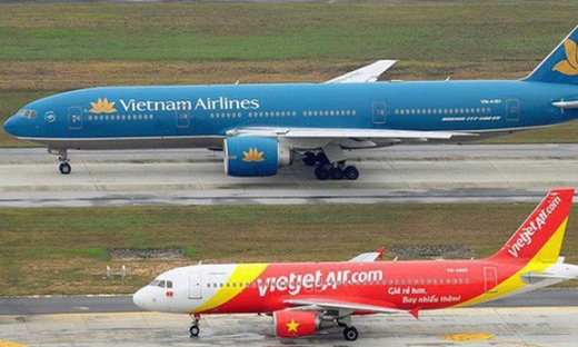 Vietjet 'tố' Vietnam Airlines vi phạm quy định phân công lịch bay, cạnh tranh không lành mạnh