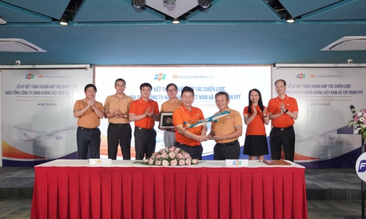 FPT và Vietnam Airlines bắt tay hợp tác chiến lược lần thứ 3