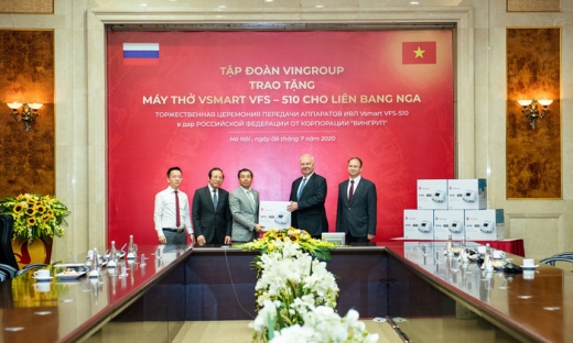 Vingroup tặng 1.000 máy thở 'made in Việt Nam' cho Nga, Ukaraina và Singapore