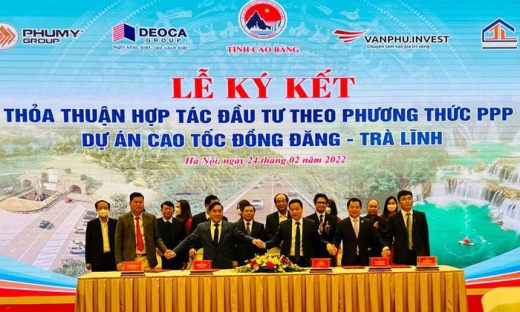 Đèo Cả, Văn Phú - Invest, Phú Mỹ, Thành Lợi 'bắt tay' làm cao tốc Đồng Đăng - Trà Lĩnh hơn 13.100 tỷ
