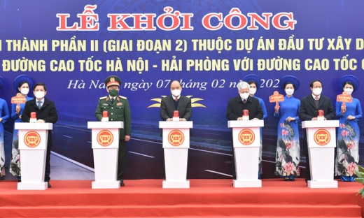 Hơn 700 tỷ làm 16,3km đường nối cao tốc Hà Nội - Hải Phòng với cao tốc Cầu Giẽ - Ninh Bình