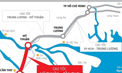Đề xuất nhượng quyền thu phí cao tốc Mỹ Thuận – Cần Thơ sau khi hoàn thành vào năm 2023