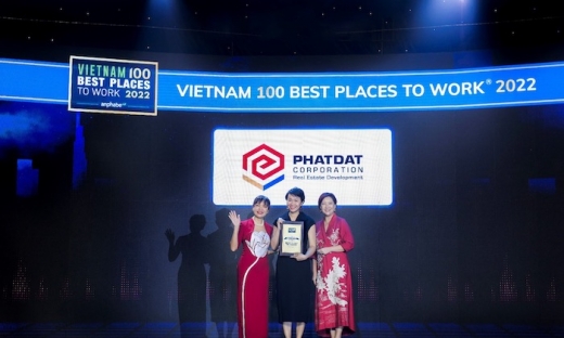 Phát Đạt lọt top 100 nơi làm việc tốt nhất Việt Nam 2022