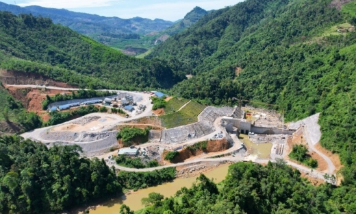 Thủy Điện Đăkba do Vinaconex đầu tư xây dựng sắp hòa lưới điện quốc gia
