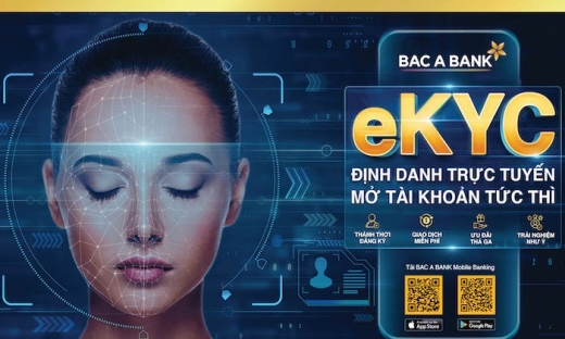 BAC A BANK chính thức ra mắt giải pháp định danh điện tử - eKYC trên Mobile Banking