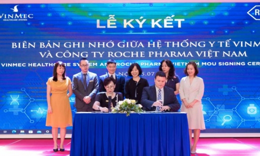 Vinmec hợp tác với Roche Pharma Việt Nam trong nghiên cứu và điều trị ung thư