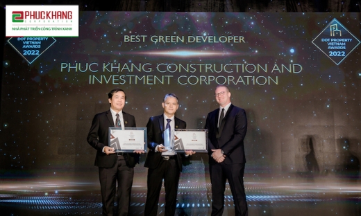 Phuc Khang Corporation ‘lập cú đúp’ tại Dot Property Vietnam Awards 2022