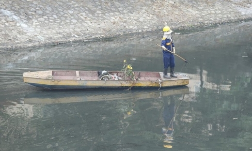 Nhật Bản đề nghị tài trợ thí điểm xử lý ô nhiễm nước một đoạn sông Tô Lịch