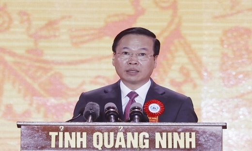 Chủ tịch nước: Sau 60 năm, Quảng Ninh nằm trong nhóm đi đầu về phát triển kinh tế phía Bắc