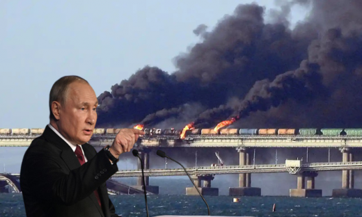 Nga: Việc sửa chữa cầu nối Crimea sẽ hoàn thành vào tháng 7/2023