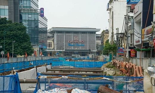 Sẽ thi công trở lại phần ngầm metro Nhổn - Ga Hà Nội trong tháng 9