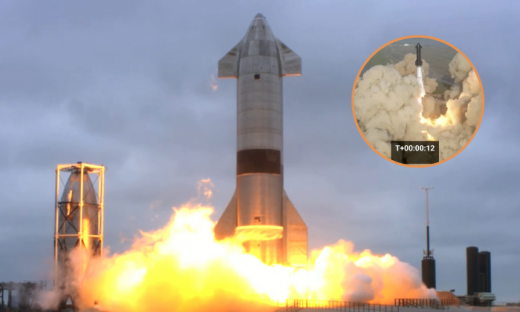 'Siêu tên lửa' Starship của SpaceX phát nổ ngay sau khi cất cánh lần đầu