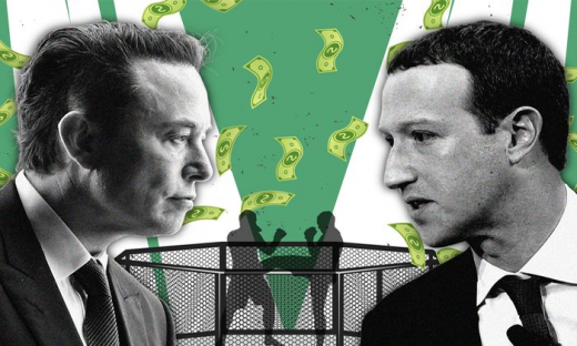 Trận đấu võ Musk - Zuckerberg: ‘Nhà cái’ dự đoán doanh thu 1 tỷ USD