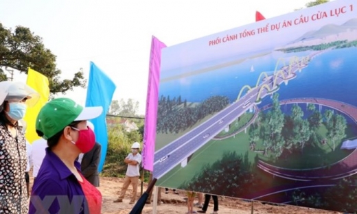 Quảng Ninh khởi công xây cầu Cửa Lục 1 có vốn đầu tư hơn 2.100 tỷ đồng