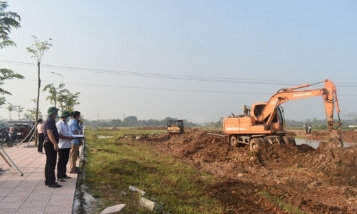 Vĩnh Phúc: Cưỡng chế GPMB Dự án Cụm công nghiệp làng nghề Minh Phương