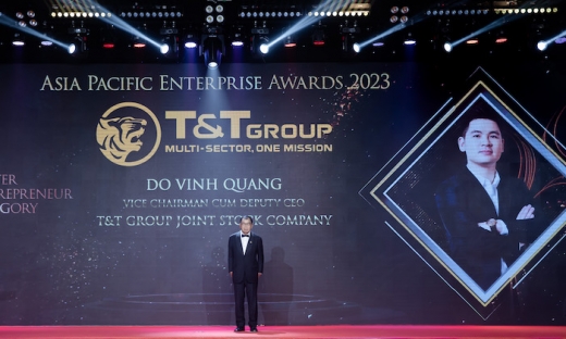 Phó chủ tịch T&T Group Đỗ Vinh Quang nhận giải ‘Doanh nhân xuất sắc châu Á 2023’