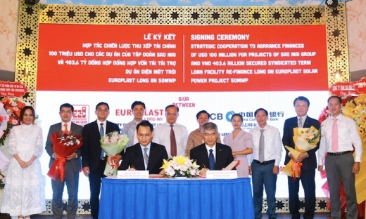 Sao Mai Group ký kết hợp đồng hợp vốn tài trợ phát triển năng lượng sạch