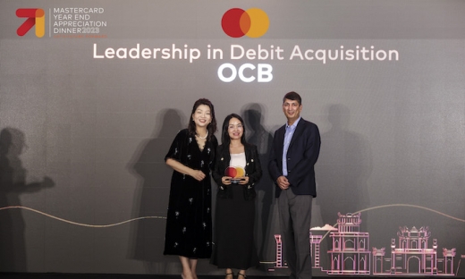 OCB nhận 2 giải thưởng lớn từ Mastercard
