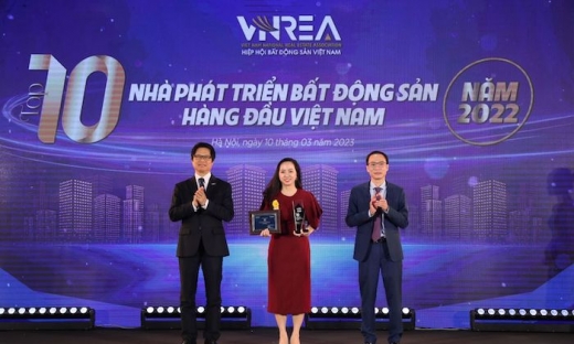 Sun Property lọt top 10 nhà phát triển bất động sản hàng đầu Việt Nam năm 2022