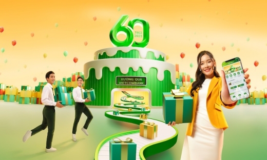 Vietcombank triển khai nhiều chương trình khuyến mãi nhân dịp sinh nhật
