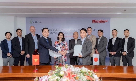 VinES và Marubeni hợp tác thúc đẩy sử dụng hệ thống pin lưu trữ năng lượng tại Việt Nam