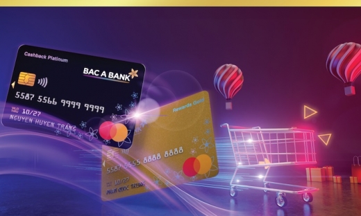 BAC A BANK ra mắt ưu đãi hoàn tiền cho chủ thẻ tín dụng quốc tế