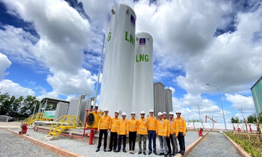 CNG Việt Nam sẵn sàng chạy thử trạm nạp LNG cho xe bồn tại Long An