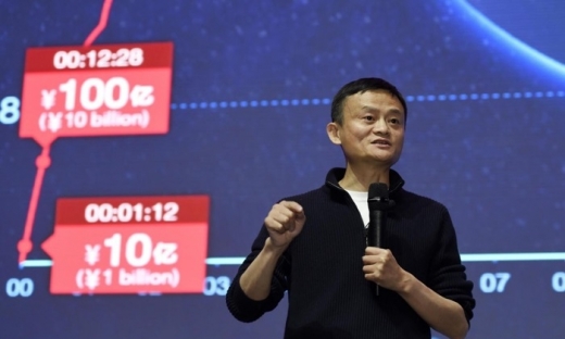Chỉ sau 1 giờ, sự kiện Ngày Độc thân đã đem về cho Alibaba tới 8,6 tỷ USD