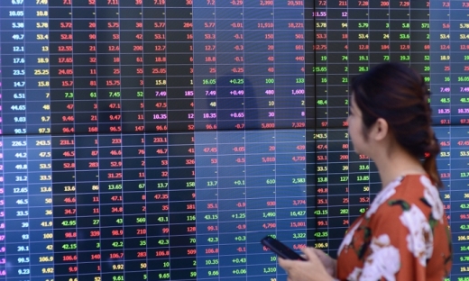 Cổ phiếu lớn hạ nhiệt, VN-Index 'đỏ vỏ xanh lòng'