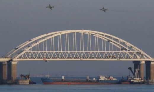 Căng thẳng Biển Đen: Nga bắt ba tàu Ukraine gần Crimea