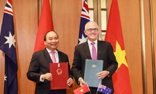 Việt Nam - Australia chính thức thiết lập quan hệ đối tác chiến lược